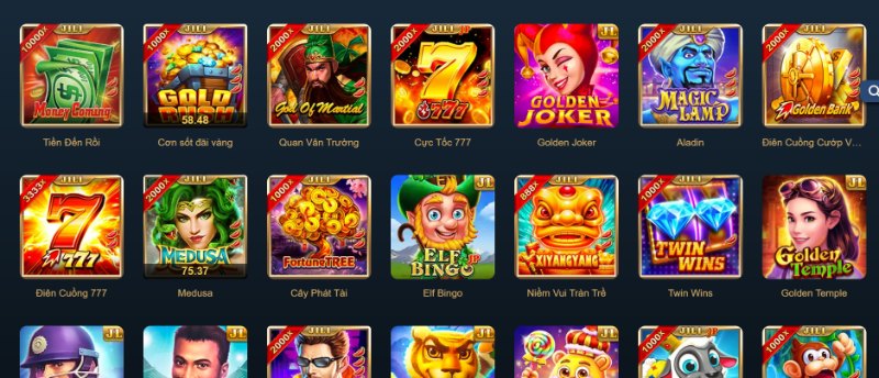 Sảnh chơi 3D slots